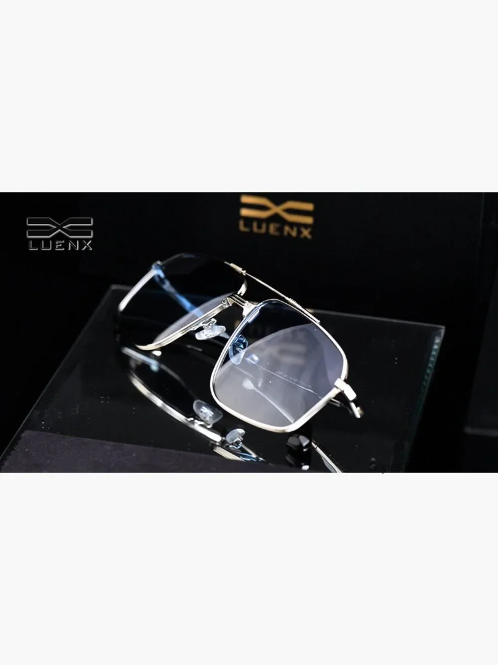 Polarized Square Aviator Sunglasses UV400 Driving Retro 60mm